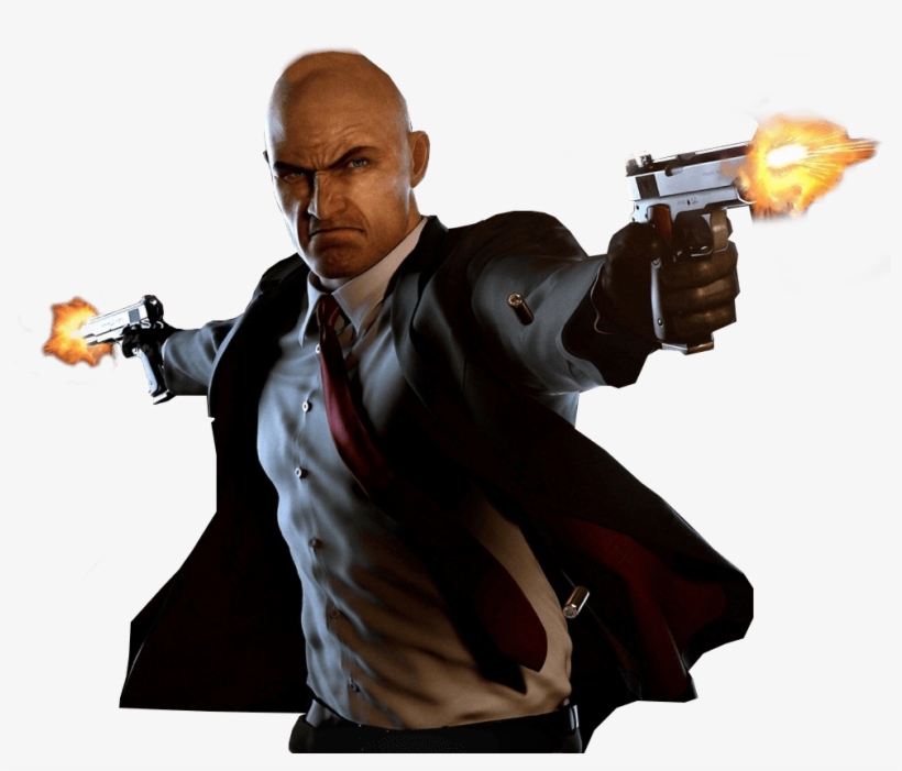 Hitman Gun - Hitman Png, transparent png download