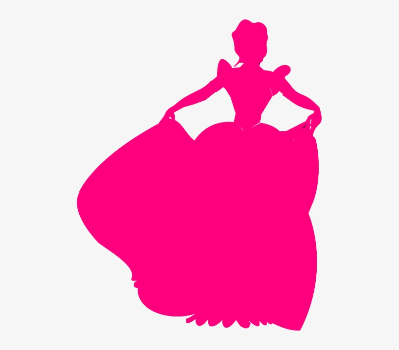 Cinderella Disney Club Pinterest Disney - Pink Princess Clipart, transparent png download