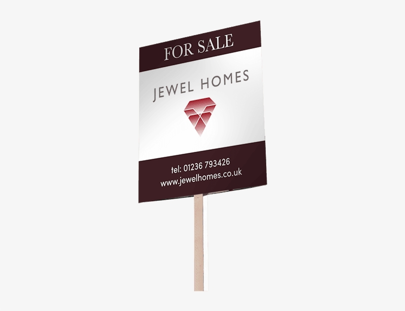 Jewel Homes For Sale Sign - Sales, transparent png download