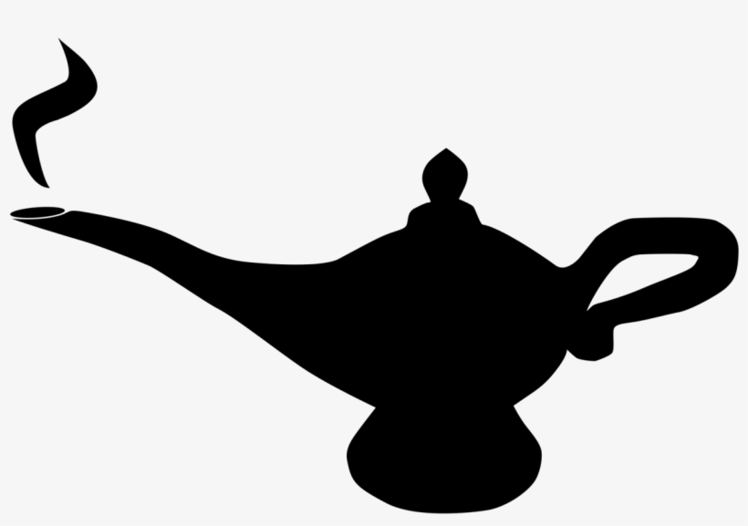 Silhouette - Aladdin Silhouette, transparent png download