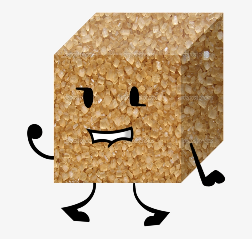 Brown Sugar Cube - Brown Sugar Cubes Png, transparent png download