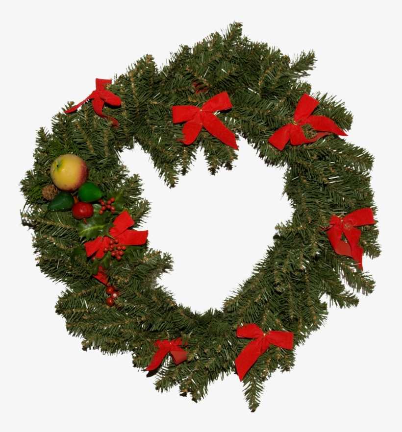 Holiday Christmas Watercolor Flowers - Décorer Une Couronne De Noel, transparent png download