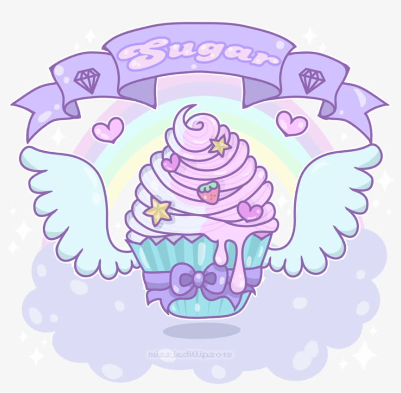 Sugar Cake By Missjediflip - Harajuku Png, transparent png download