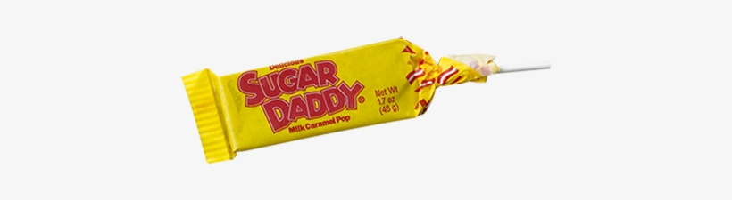 Sugar Daddy Caramel Pops - Sugar Daddy Pops, Large 1.7 Oz, 24 Count, transparent png download