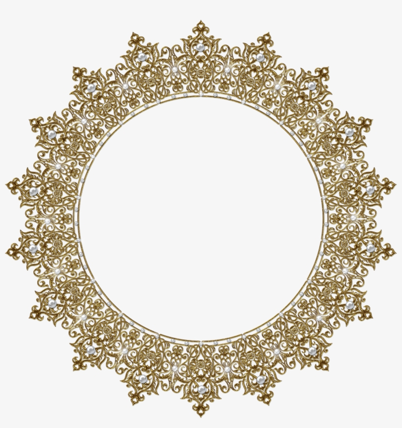 Oval Victorian Border - Islam, transparent png download