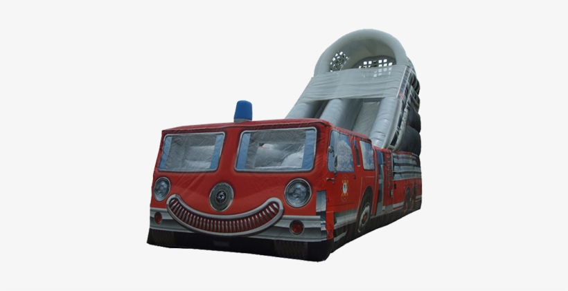 Fire Truck Slide - Cheap Water Slides For Rental, transparent png download