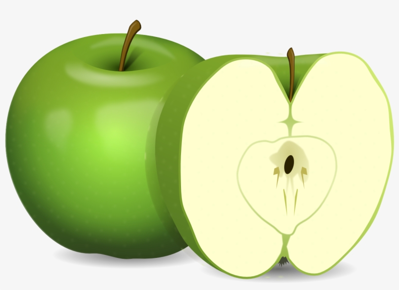 Apple Png - Manzana Verde Vector Png, transparent png download