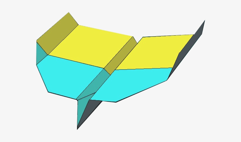Excellent Paper Glider - Glider Paper Airplane, transparent png download
