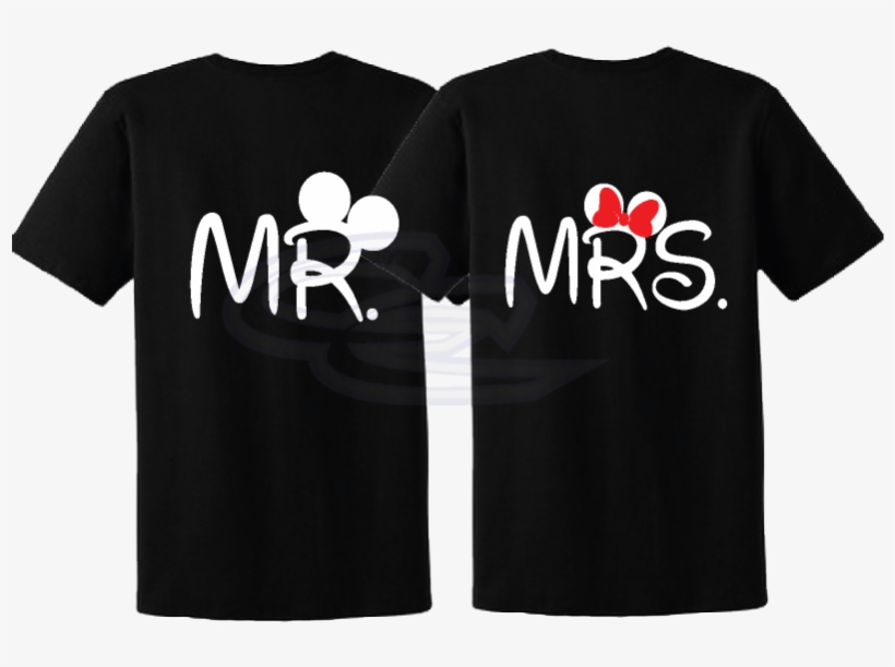 500005 Just Married Mr M 10 - Mom And Son Shirt Ideas, transparent png download