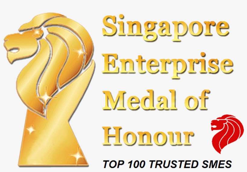 Singapore Enterprise Medal Oh Honour - Singapore Lion, transparent png download