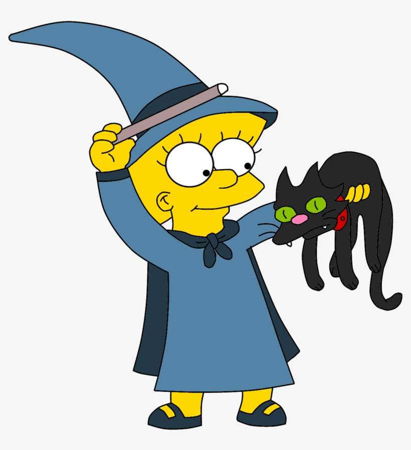 Lisa Simpson, Homer Simpson, Simpsons Halloween, Futurama, - Lisa Simpson Witch, transparent png download