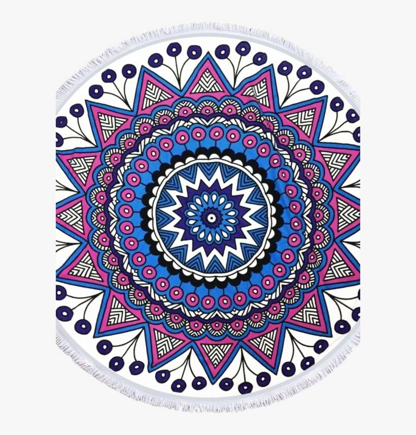 Hypno-blueberries - Towel, transparent png download