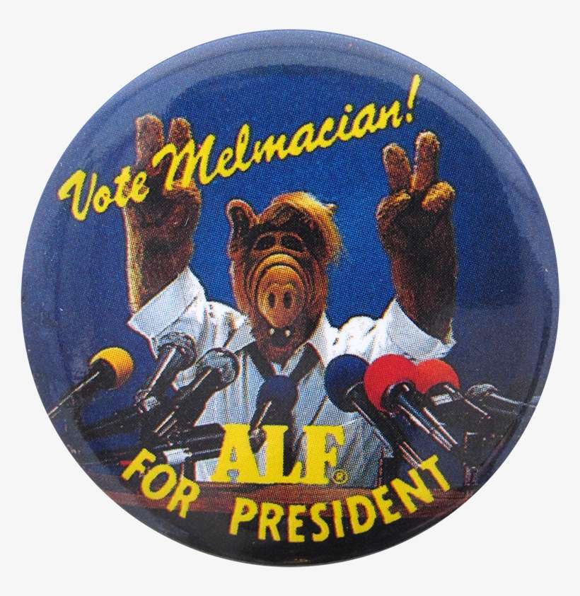 Vote Melmacian - Alf For President, transparent png download