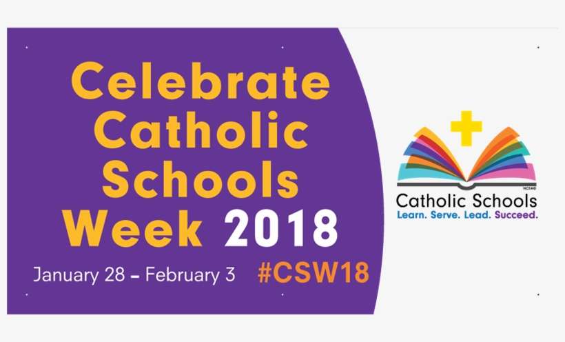 Catholic Schools Week - National Catholic Schools Week 2018, transparent png download