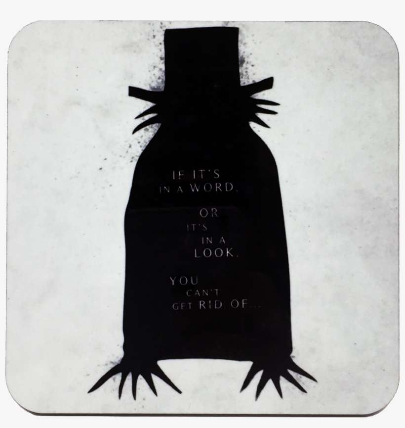 The Babadook Drink Coaster - Modern Horror Movie Posters, transparent png download
