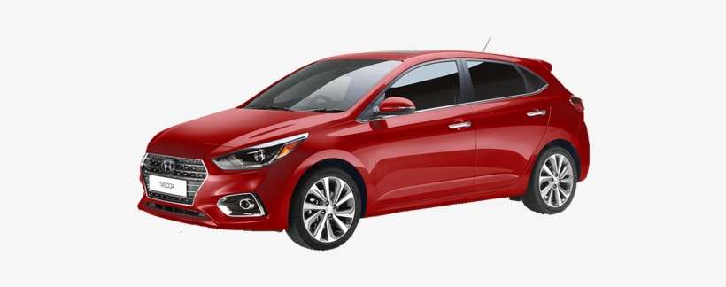 2018 Hyundai Accent - Car, transparent png download