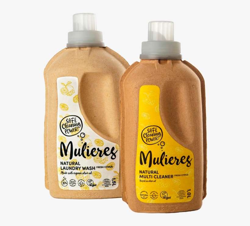 Set Of Natural Laundry Wash And Multi Cleaner Fresh - Plastic Bottle, transparent png download