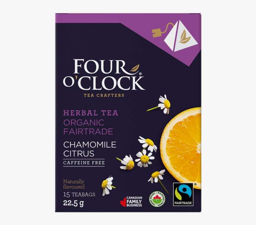 Herbal Tea Chamomile Citrus - Té Four O Clock, transparent png download