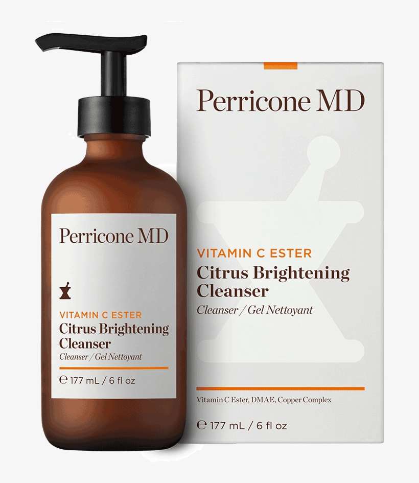 Citrus Brightening Cleanser - Perricone Md Vitamin C Ester Citrus Brightening Cleanser, transparent png download