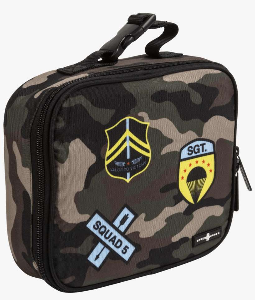 Camo Patches Lunch Box - Messenger Bag, transparent png download