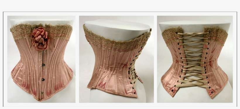 1904 French Silk Corset - Stool, transparent png download
