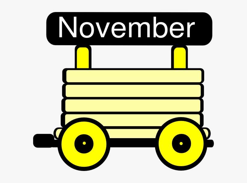 Loco Train Carriage Yellow Clip Art - Train Carriage Clipart, transparent png download