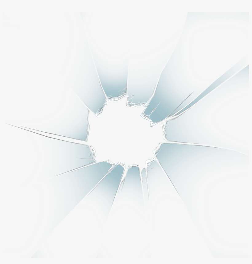 Broken Glass Image For Security Glass - Light, transparent png download