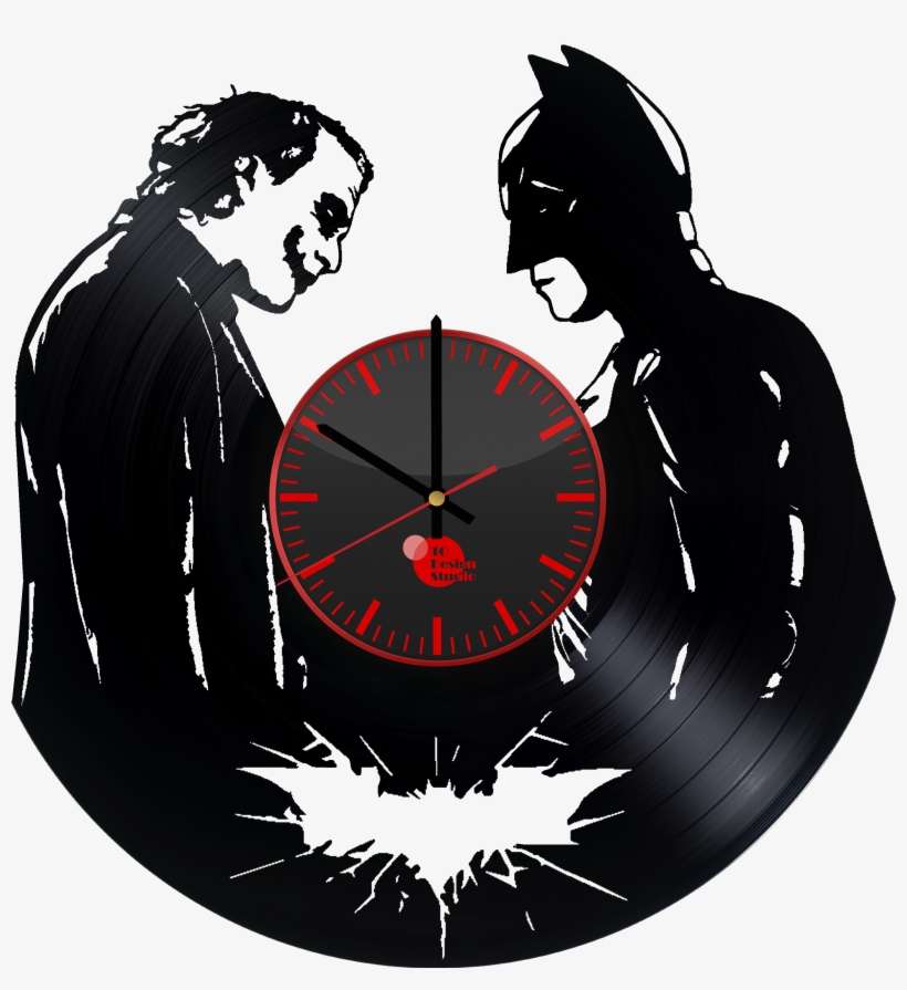 Batman - Joker Vs Batman Black White, transparent png download