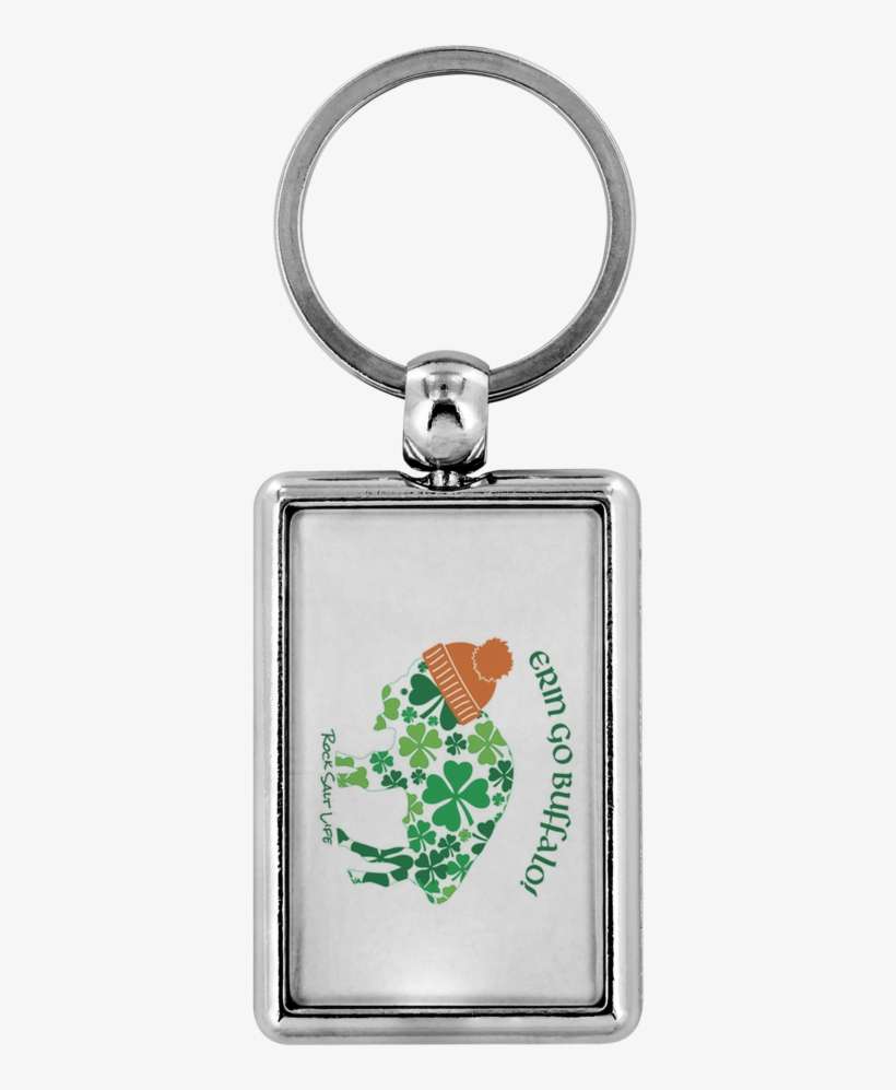Lucky In Buffalove Rock Salt Life Metal Key Chains - Keychain Teelaunch, transparent png download