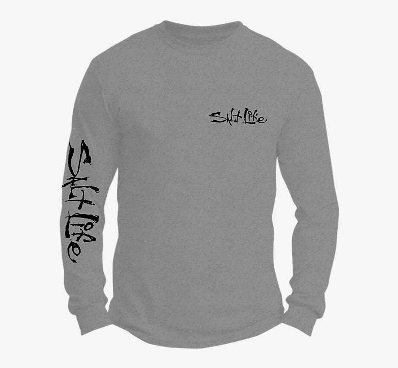 Rogue Long Sleeve Tee Shirt - Salt Life Long Sleeve T Shirt White, transparent png download