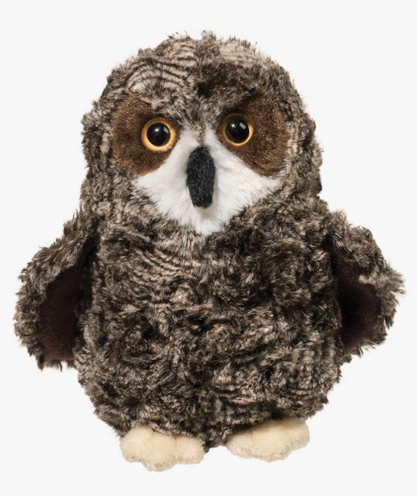 Northern Saw Whet Owl Stuffed Animal, transparent png download