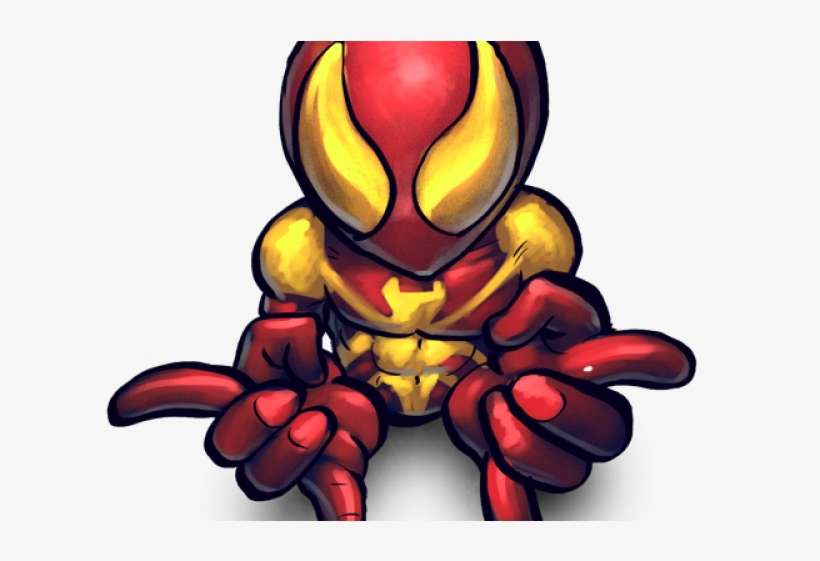 Iron Spiderman Clipart Spiderman Png - Iron Spiderman Cartoon Hd, transparent png download