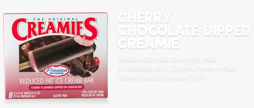 Healthy Cherry Chocolate Dipped Ice Cream Bar - Flyer, transparent png download