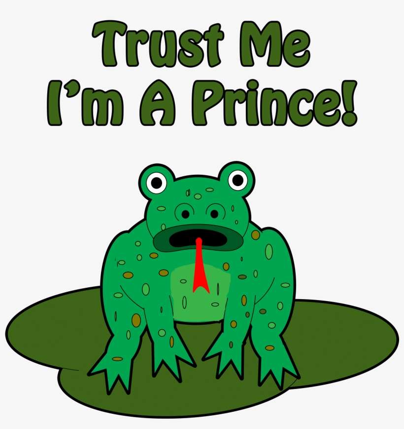 Trust Me Frog - Toad, transparent png download