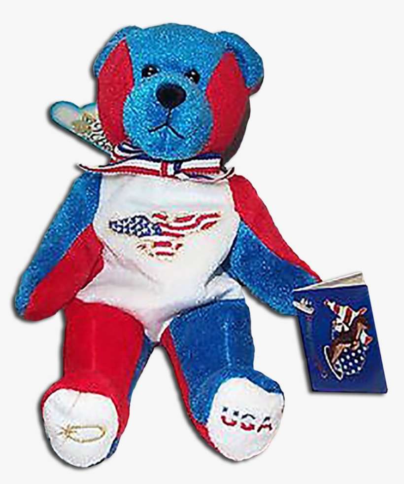 Allegiance Ii The God Bless America Teddy Bear - Teddy Bear, transparent png download