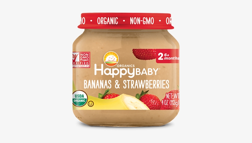 Happy Baby Jar Food, transparent png download