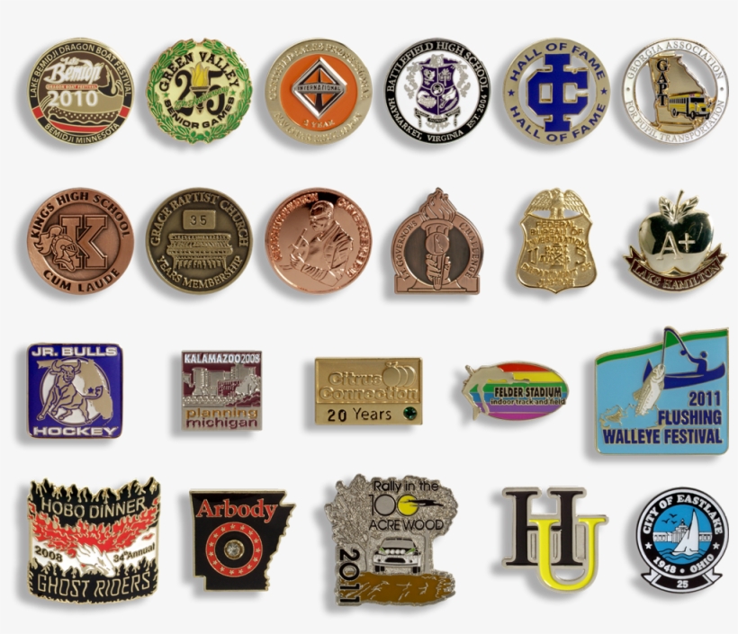 Struck Soft Enamel Pins, transparent png download