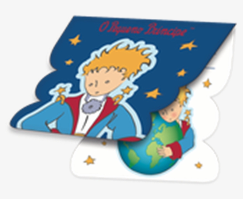 Convite O Pequeno Príncipe 8 Unidades Festcolor - Convites Personalizados Pequeno Príncipe, transparent png download