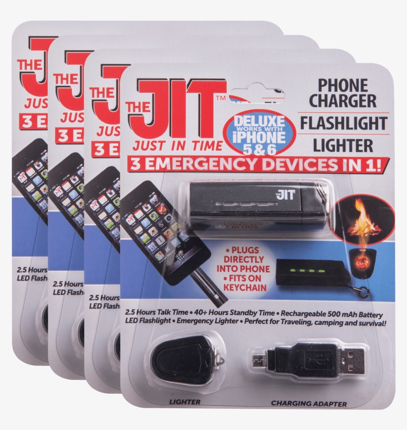 Jit 3 In 1 Charger, Flashlight & Lighter Keychain - Richter Und Sein Henker Comic, transparent png download