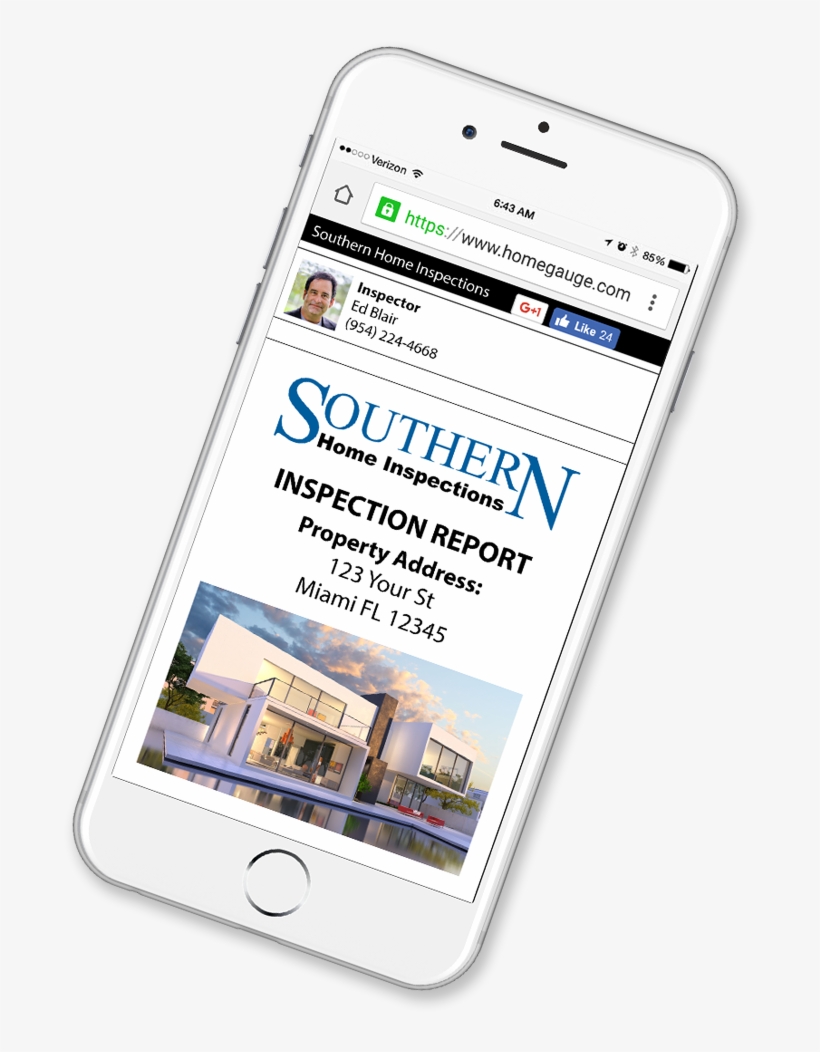 Website On Phone - Iphone, transparent png download