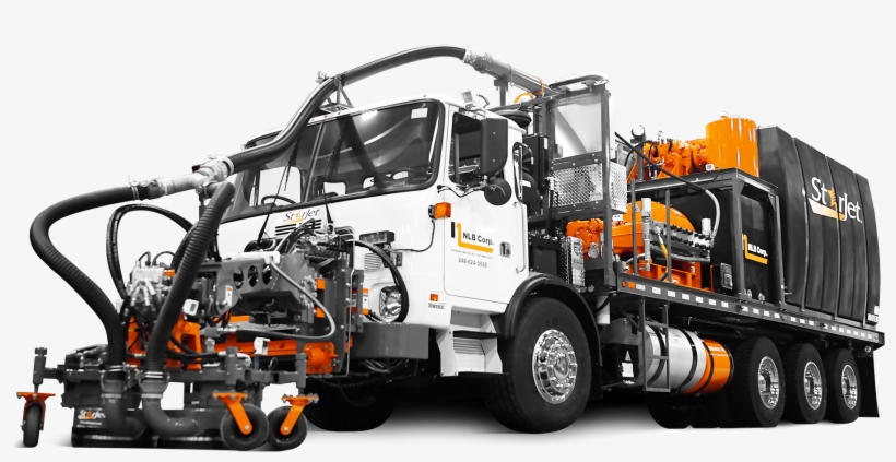 Self Contained System For Big Jobs - Trailer Truck, transparent png download