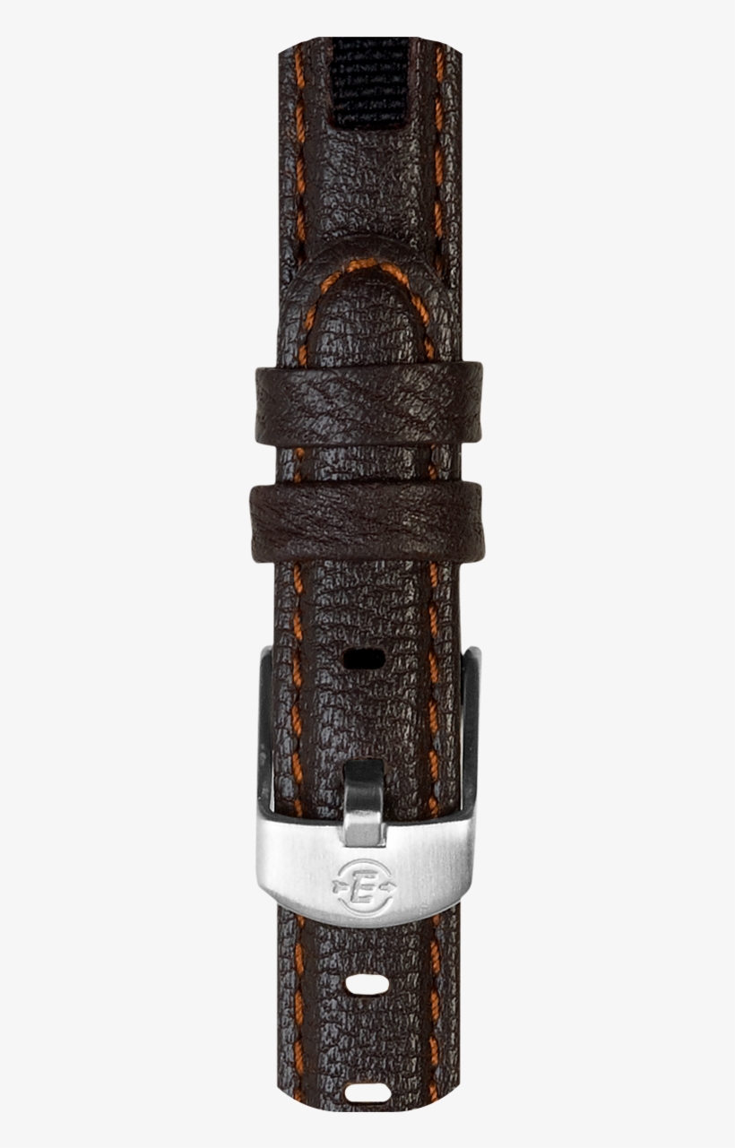 12mm Leather Strap Brown Large - Strap, transparent png download