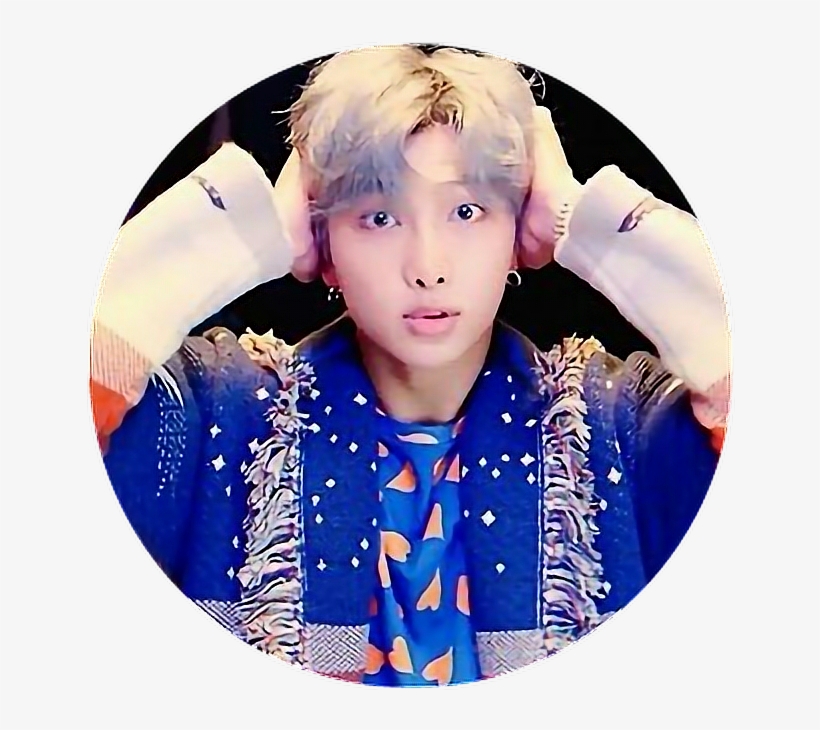 Btsidol Kimnamjoon Snapchat Kpop Namjoon Png Snapchat - Rm Bts Idol Gif, transparent png download