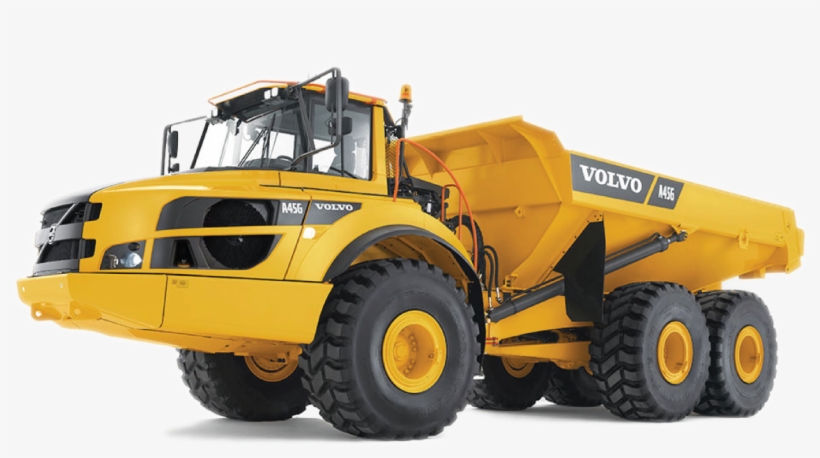 Easy Service Access And Outstanding Volvo Dealer Network - Volvo Dump Truck A45g, transparent png download