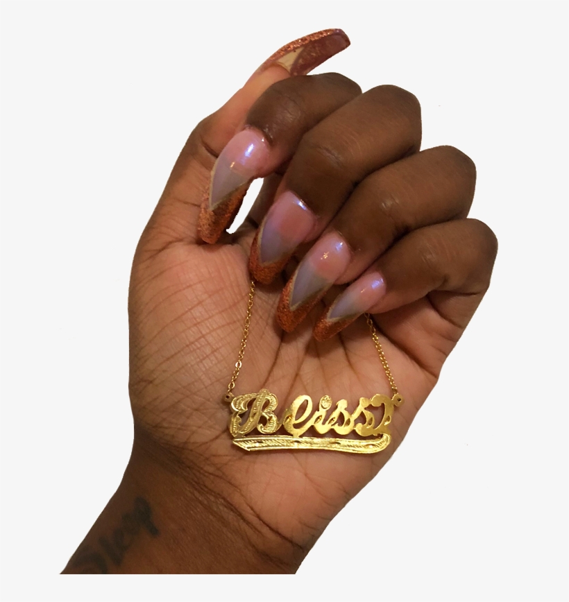 Varsity Nameplate Necklace - Ring, transparent png download