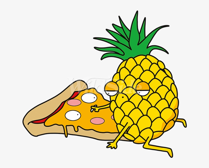 Pinapple & Pizza Slice Luvin', transparent png download