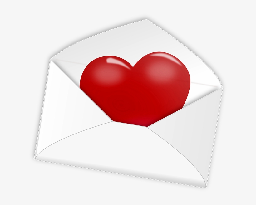 Carta De Amor Em Png - Envelope Love, transparent png download