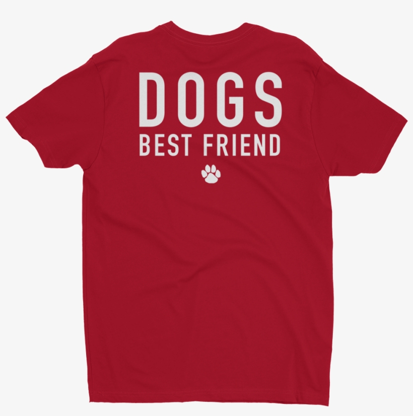 Dogs Best Friend White White Paw Mockup Back Flat Red - Make Zimbabwe Rhodesia Again, transparent png download
