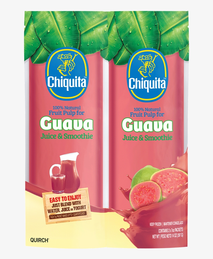Guava Pulp - Chiquita Brands International, transparent png download