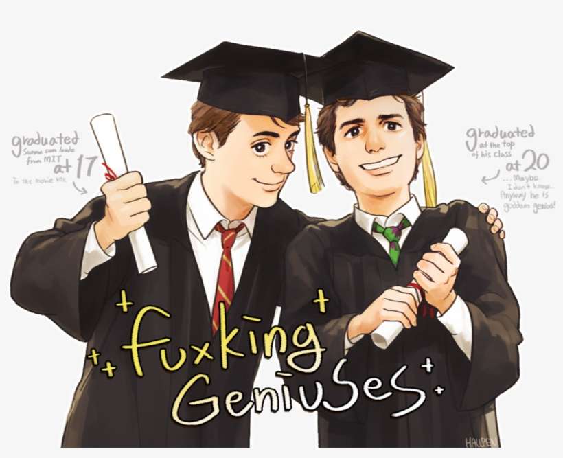 128 Images About Robert Downey Jr - Tony Stark Graduation, transparent png download